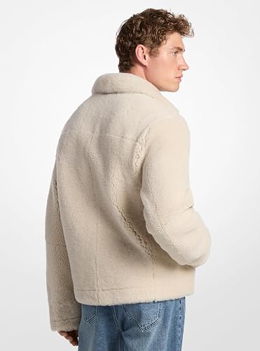 Michael Kors Men's Shearling Shirt Jacket