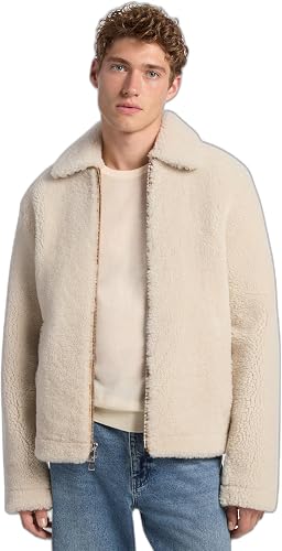 Michael Kors Men's Shearling Shirt Jacket
